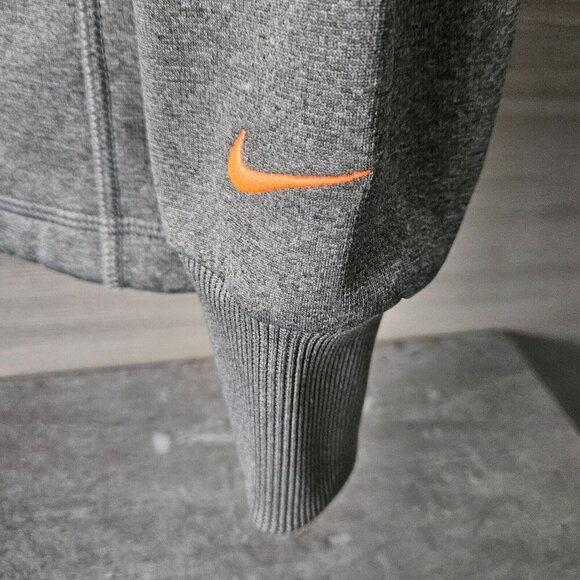 Nike Therma Fit Hoodie Womens M Big Spell Out Drawstring Gym Run Colorful Thumb - Picture 4 of 16